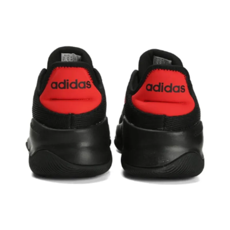 Adidas Streetflow Anti-Slip Wear-Resistant Low-Top Basketball Shoes Men's Black-3