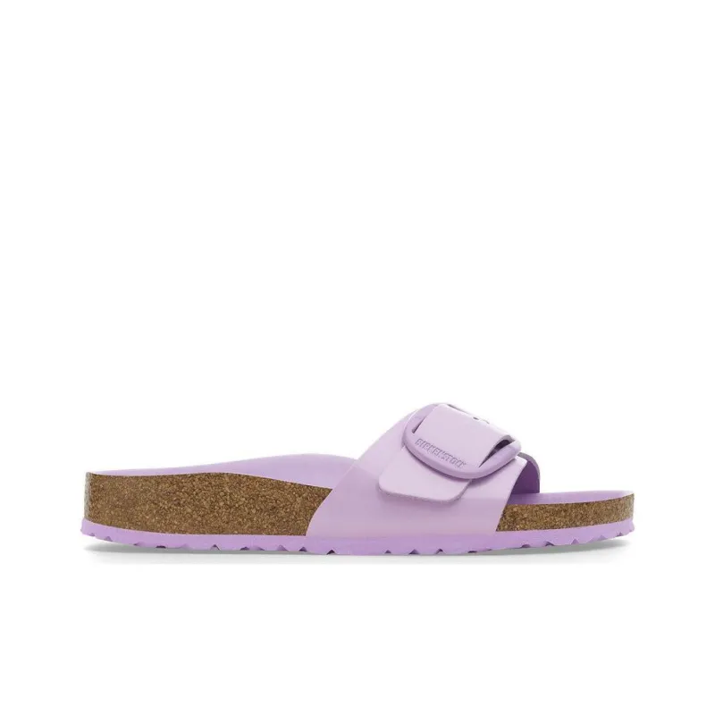 Birkenstock Madrid Big Buckle Slide Slippers Women's Purple-1