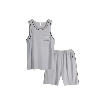 Xuan Liang Pajama Set Men's Gentleman Gray