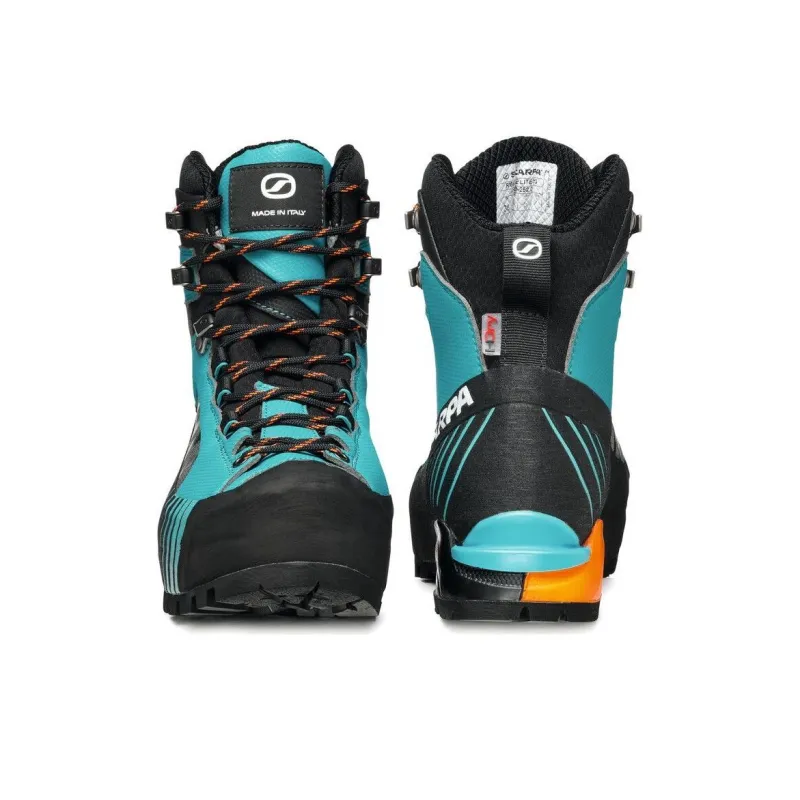 SCARPA Ribelle Anti-Slip Wear-Resistant High-Top Hiking Shoes Women's Black Blue-4