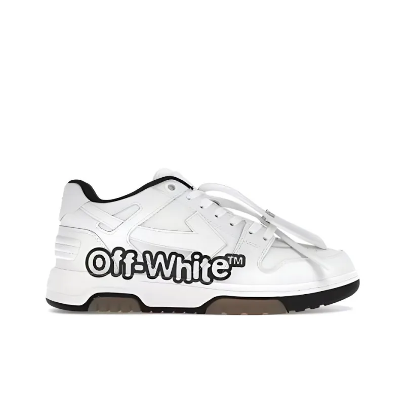 OFF WHITE Out Of Office Low Top For Walking Sneaker 'White Black'-1