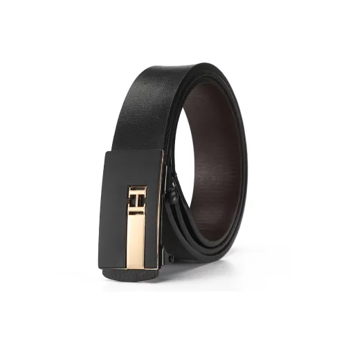 FUO PU Leather Belts Men's Width  3.8cm