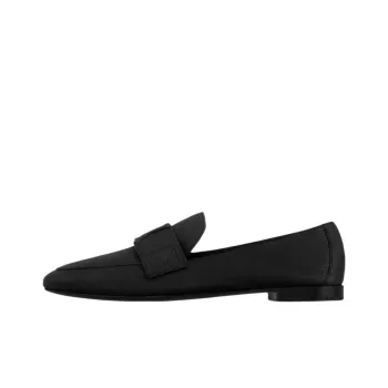 LOUIS VUITTON Capri Loafers Women's Black