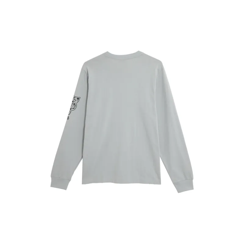 PUMA Casual T Shirt Unisex Gray White-1