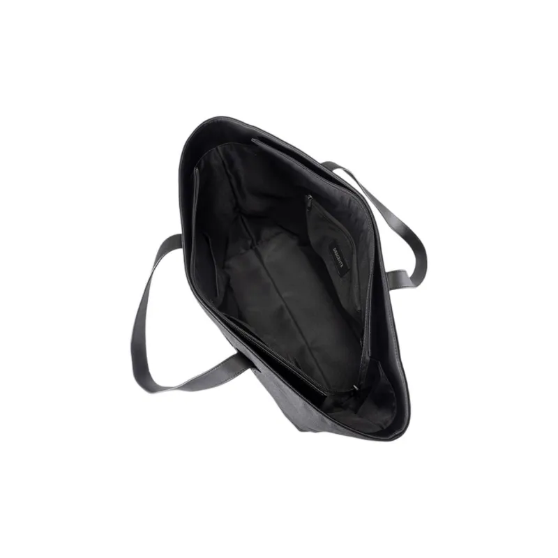 DESCENTE DSG COLLECTION Synthetic Leather Tote Bag Shopping Bag Handbag Men's Black-4