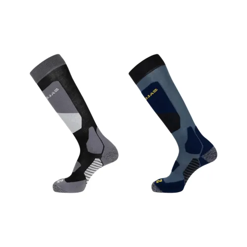 SALOMON S/ACCESS Skiing Knee-High Socks Men's 2 Pack
