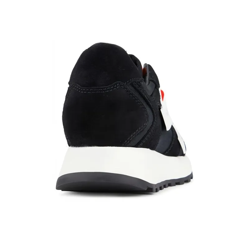 OFF WHITE Suede Runner Black Women's-3