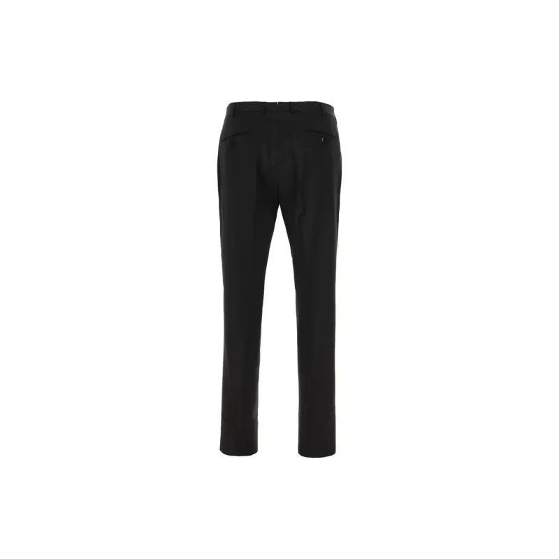 Ermenegildo Zegna Pressed crease Tapered Trousers-1