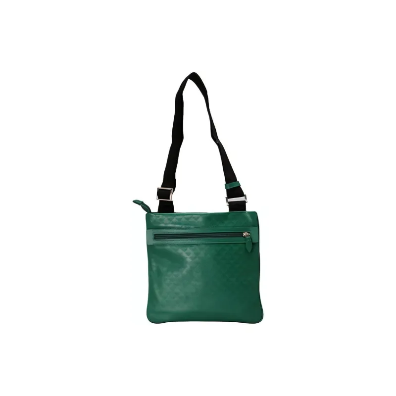 EMPORIO ARMANI PVC Messenger Bag Shoulder Bag Crossbody Bag Men's Green-1