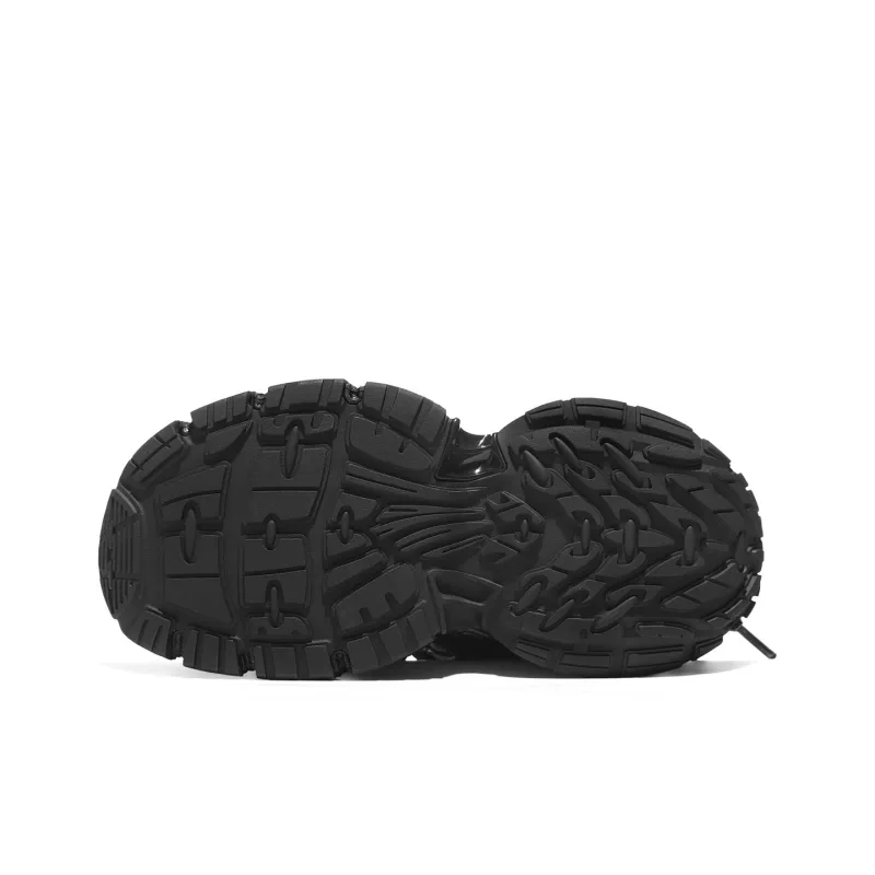 V TOXSEIE Cushioning Anti Slip And Wear Resistant Height Increasing Low Top Chunky Sneakers Men's-4