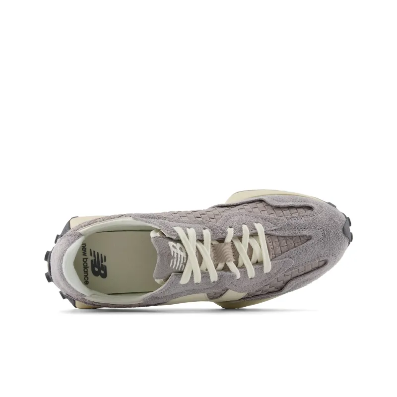 New Balance 327 Woven Cement Grey Light Mushroom-2