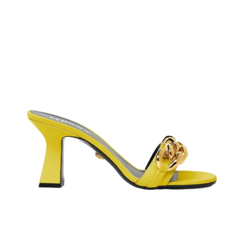 VERSACE Stylish Sandal Women's Yellow-1