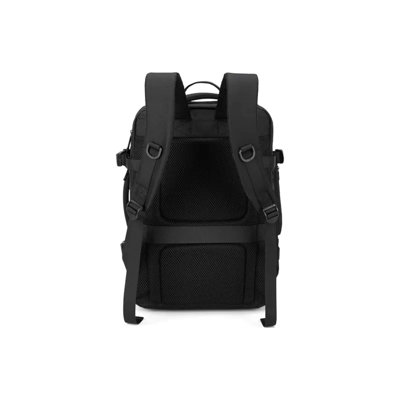 Victorian Traveler Recycled RPET Fabric Backpacks Regular Men's Black-5