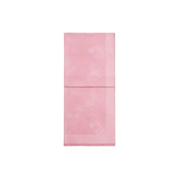 COACH Cotton Knit Scarves Unisex Pink