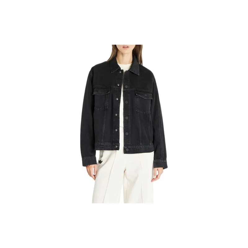 Adidas KSENIASCHNAIDER Denim Jackets Women's Black-1