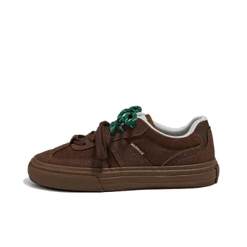 Warrior Low Top Skateboard Shoes Women's Coffee