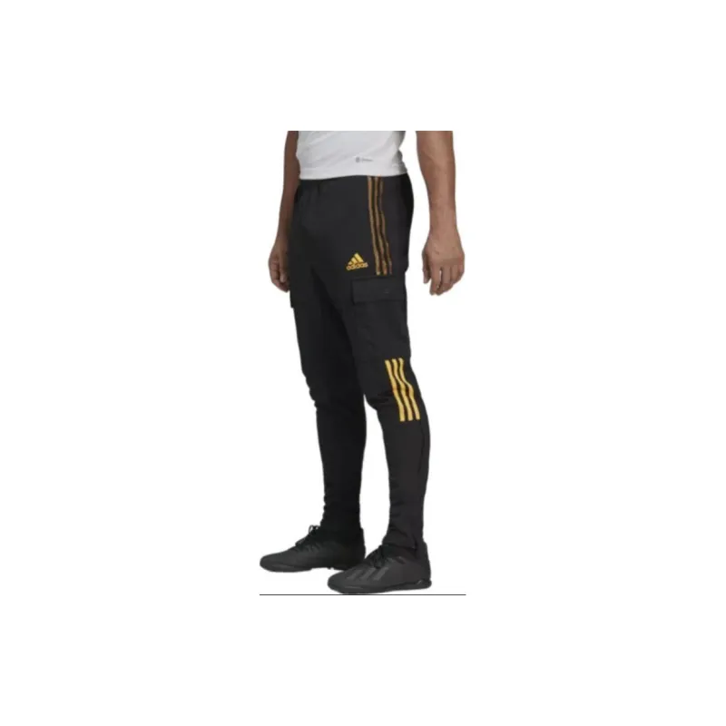 Adidas Cargo Pants Men's Black/Sun Gold-4
