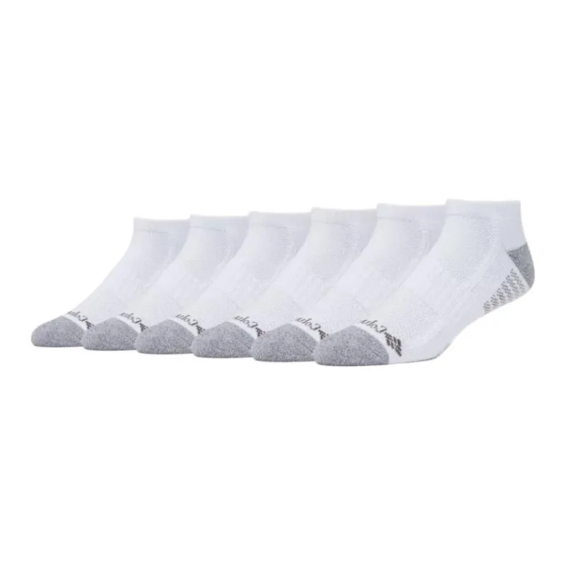 Columbia Sport No-Show Sock Ankle Socks Unisex 6 Pack White-0