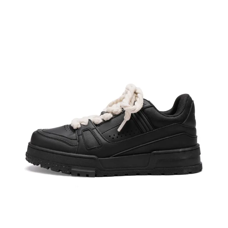 Flange Bullo Low Top Skateboard Shoes Unisex Black-0