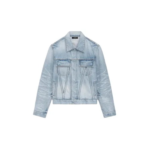 AMIRI Denim Jackets Men Blue