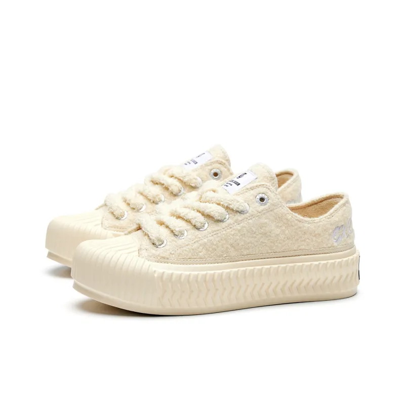 Excelsior Canvas Shoes Unisex Low Top Light Gray/Black/Dark Brown/Ecru/Pink-16