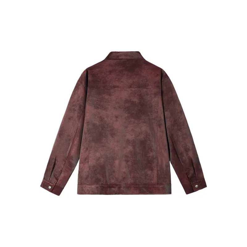 WILD LEADER Leather Jacket Unisex-6