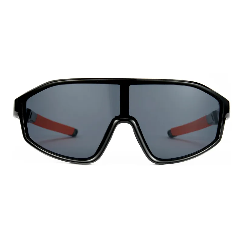 CYXUS TPEE Irregular Shape Sunglasses Kids' Black-1