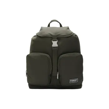 Burberry Polyamide Backpack Medium Size Unisex Soil Tone