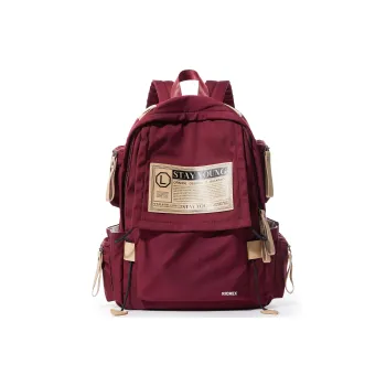 RIOREX Canvas Backpack Laptop Bags Unisex Multicolor