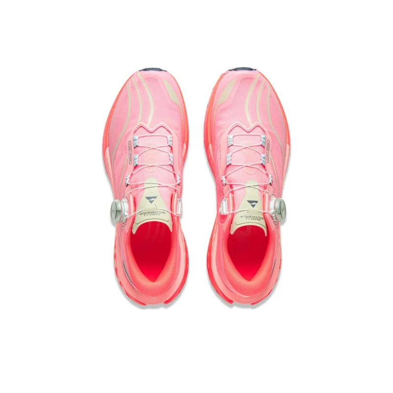 LiNing Lulu PRO Cushioning Wear-Resistant Low-Top Trail Running Running Shoes Men's Pink-3