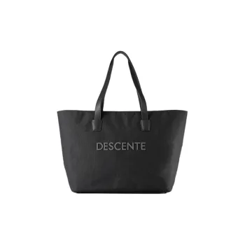 DESCENTE DSG COLLECTION Synthetic Leather Tote Bag Shopping Bag Handbag Men's Black