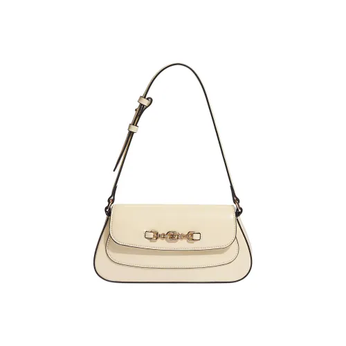 SAM EDELMAN Leather Handbag Shoulder Bag Small Size Women's Butter