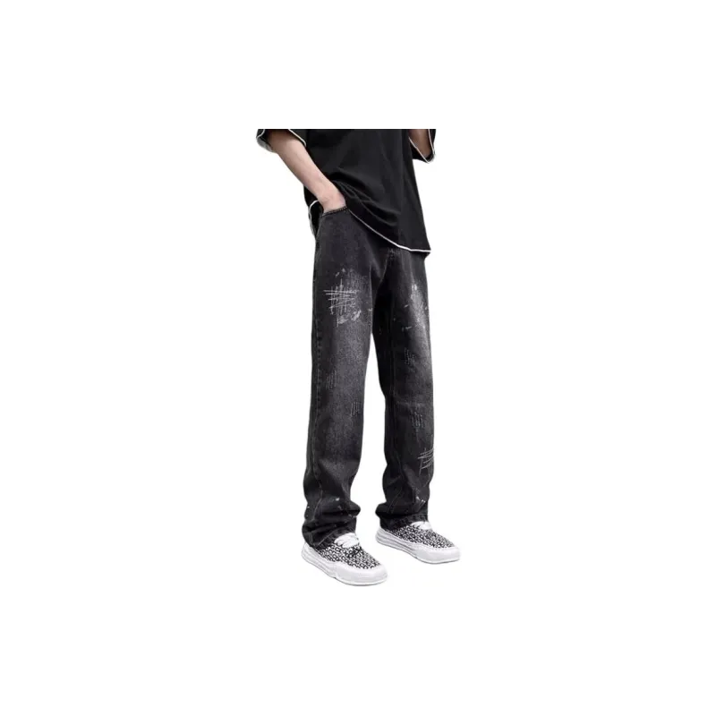 MGXEK Jeans Unisex Black-1