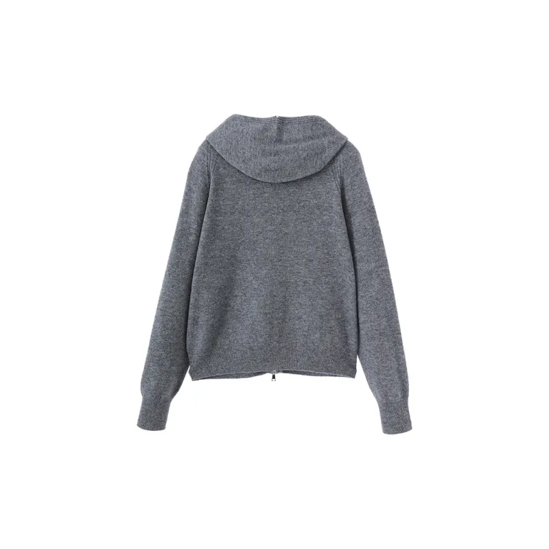 XIANGYING Sweaters Women's Gray-1