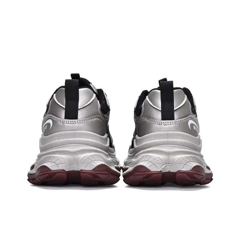 MISTERY Breathable Lightweight Low-Top Chunky Sneakers Women's-28