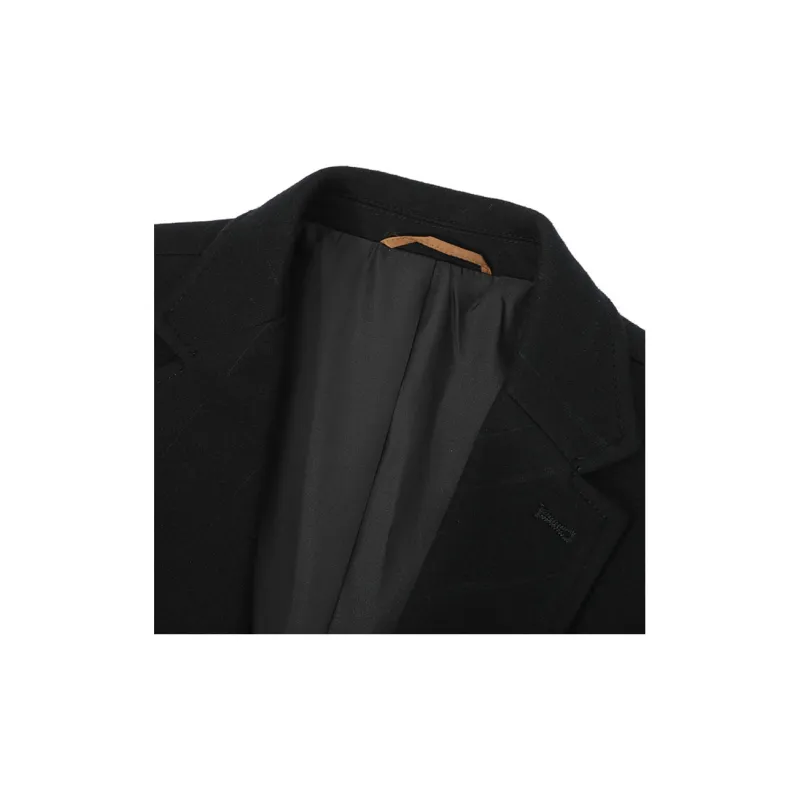 DAVID NAMAN Business Suits Coats Men's Black-2