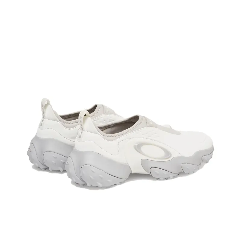 Oakley Anti Slip Wear Resistant Low Top Golf Shoes Men's White-2