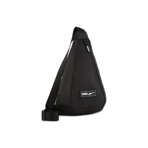 PUMA Polyester Sling Bag Unisex Black