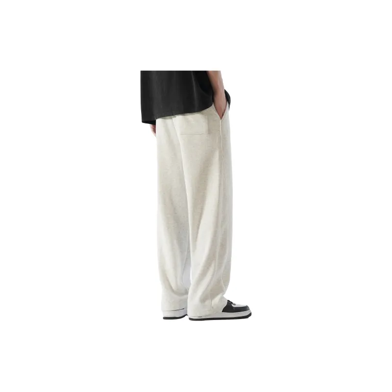 FOREVER 21 Knitted Sports Pants Unisex Blue-19