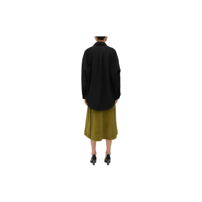 Bottega Veneta Oversized Twill Shirt-3