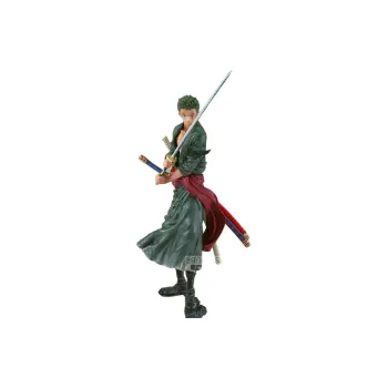 BANPRESTO Roronoa Zoro Glass Factory One Piece Stylist Photographer Scale Figures