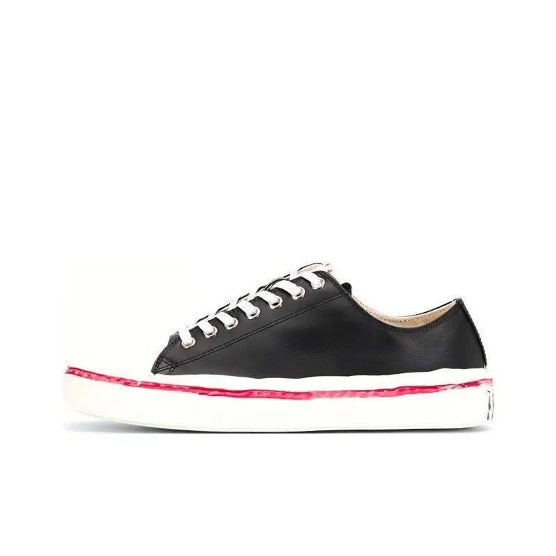 MARNI Low Top Skateboard Shoes Women's Black-0