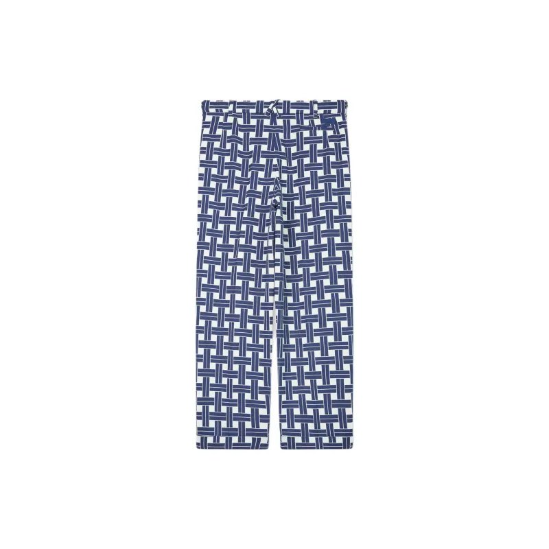 KENZO FW24 Casual Pants Men's Dark Blue-1