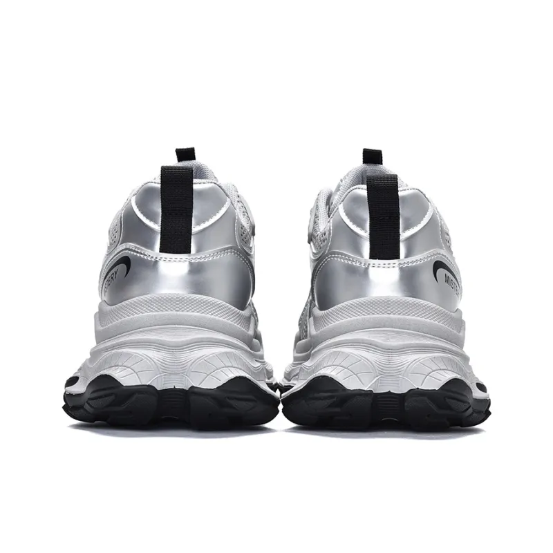 MISTERY Breathable Lightweight Low-Top Chunky Sneakers Women's-34