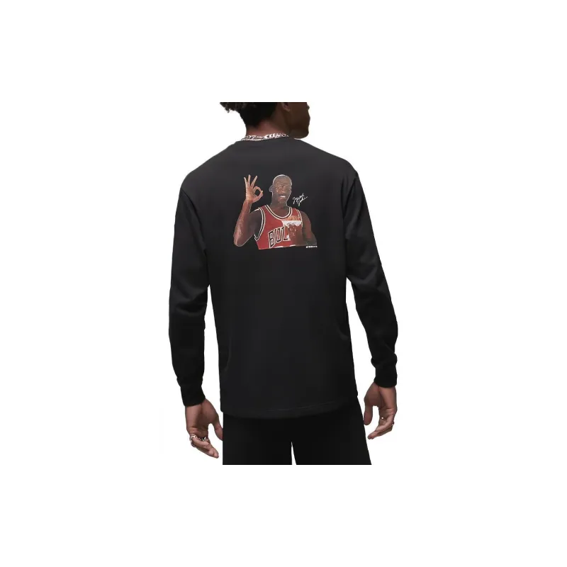 Jordan Flight Sweatshirts Men Black-1