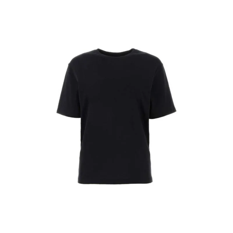 KHAITE Mae Logo Patch Crewneck T Shirt-1