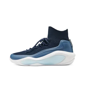 EQLZ EQUALIZER Cushioning Anti Slip And Wear Resistant High Top Basketball Shoes Unisex Blue
