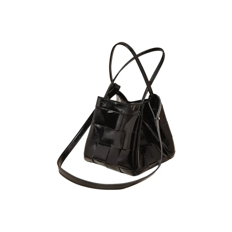 Marino Orlandi Synthetic Leather Bonded Cow Split Leather Handbag Small Size Women's Multicolor-22