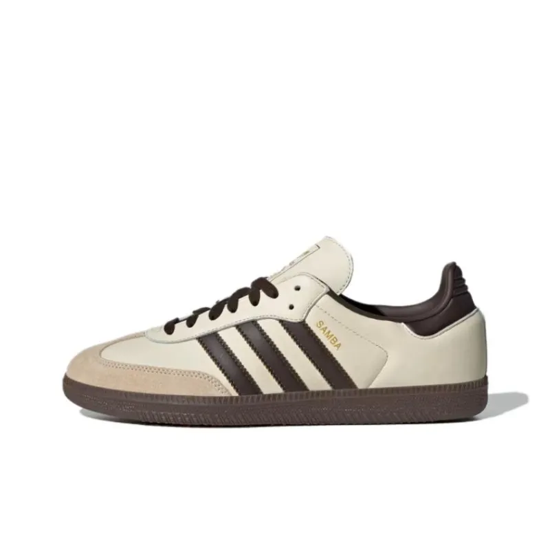 Adidas Originals Samba Og 'Cream White/Dark Brown' Sneakers-0