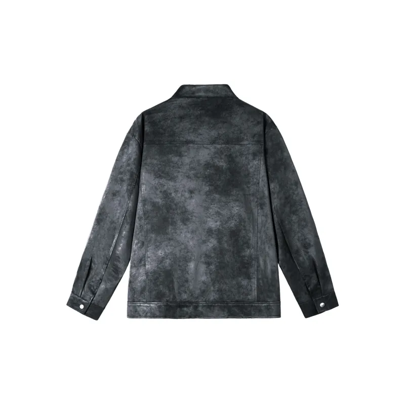 WILD LEADER Leather Jacket Unisex-3
